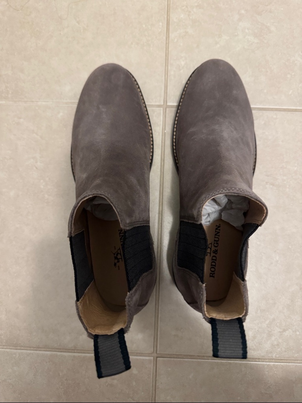 Rodd & Gunn Men’s Chukka Boots - Grey Suede